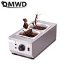 JIQI Double Hot Chocolate Dipper - Scioglitore elettrico con 2 griglie